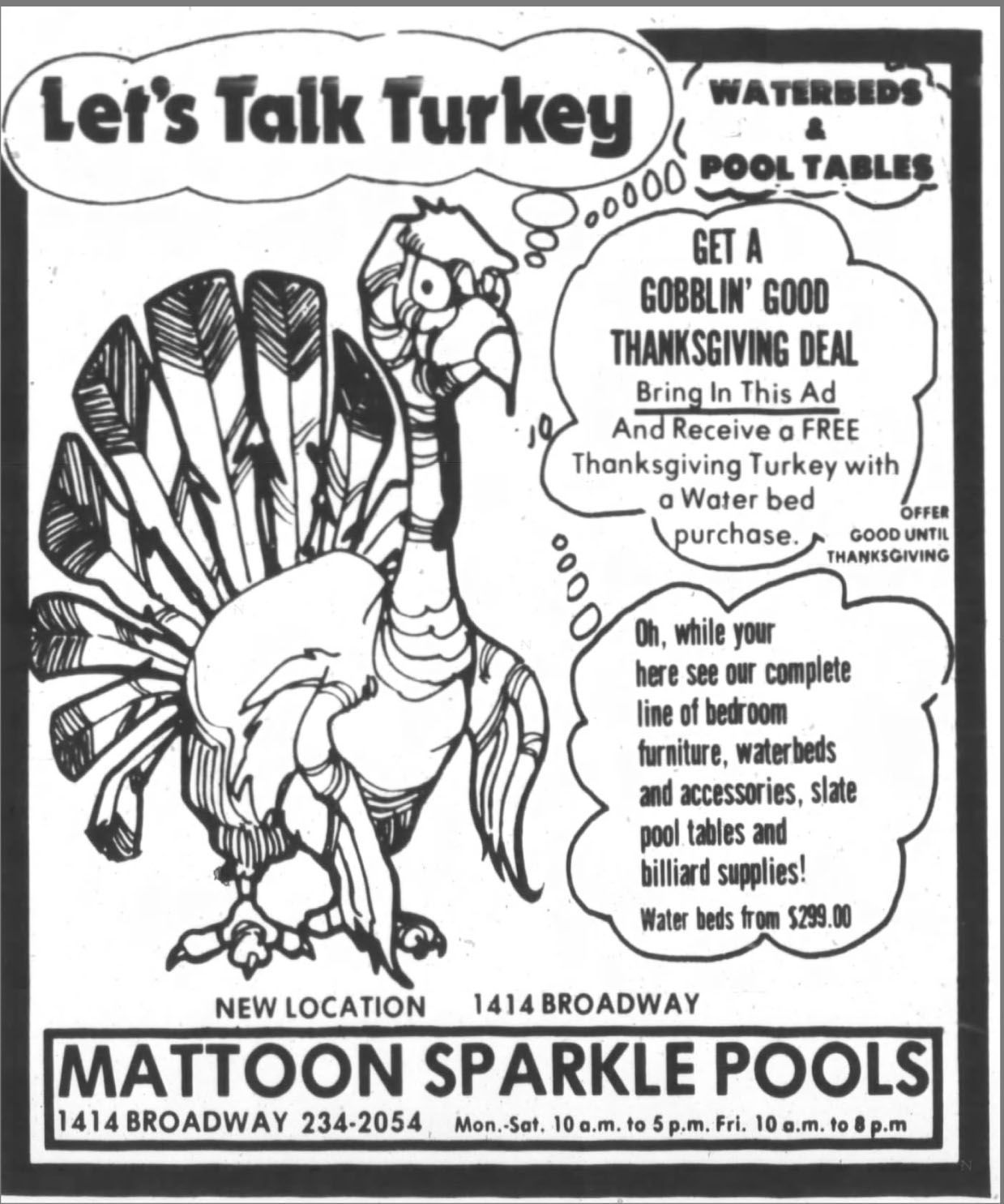 Let's talk turkey